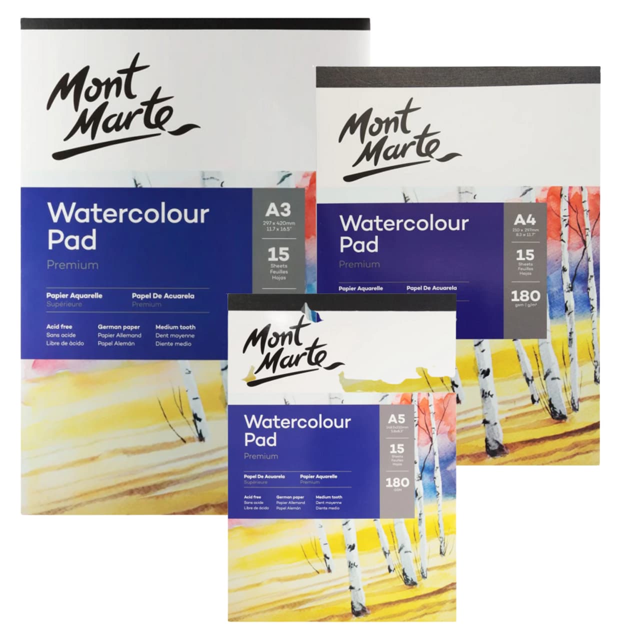 watercolour pad