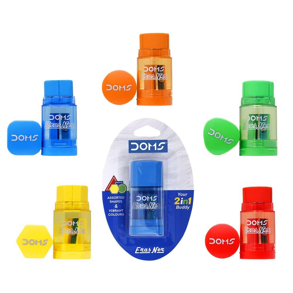 eraser & sharpeners