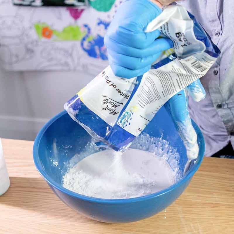 plaster of paris