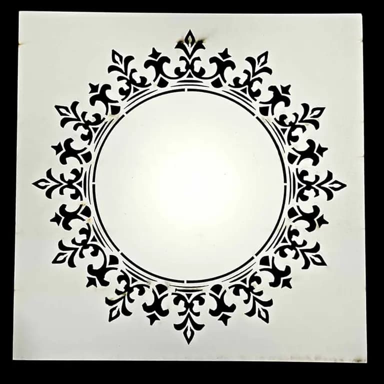 Stencil Code 3 (8x8 inch)