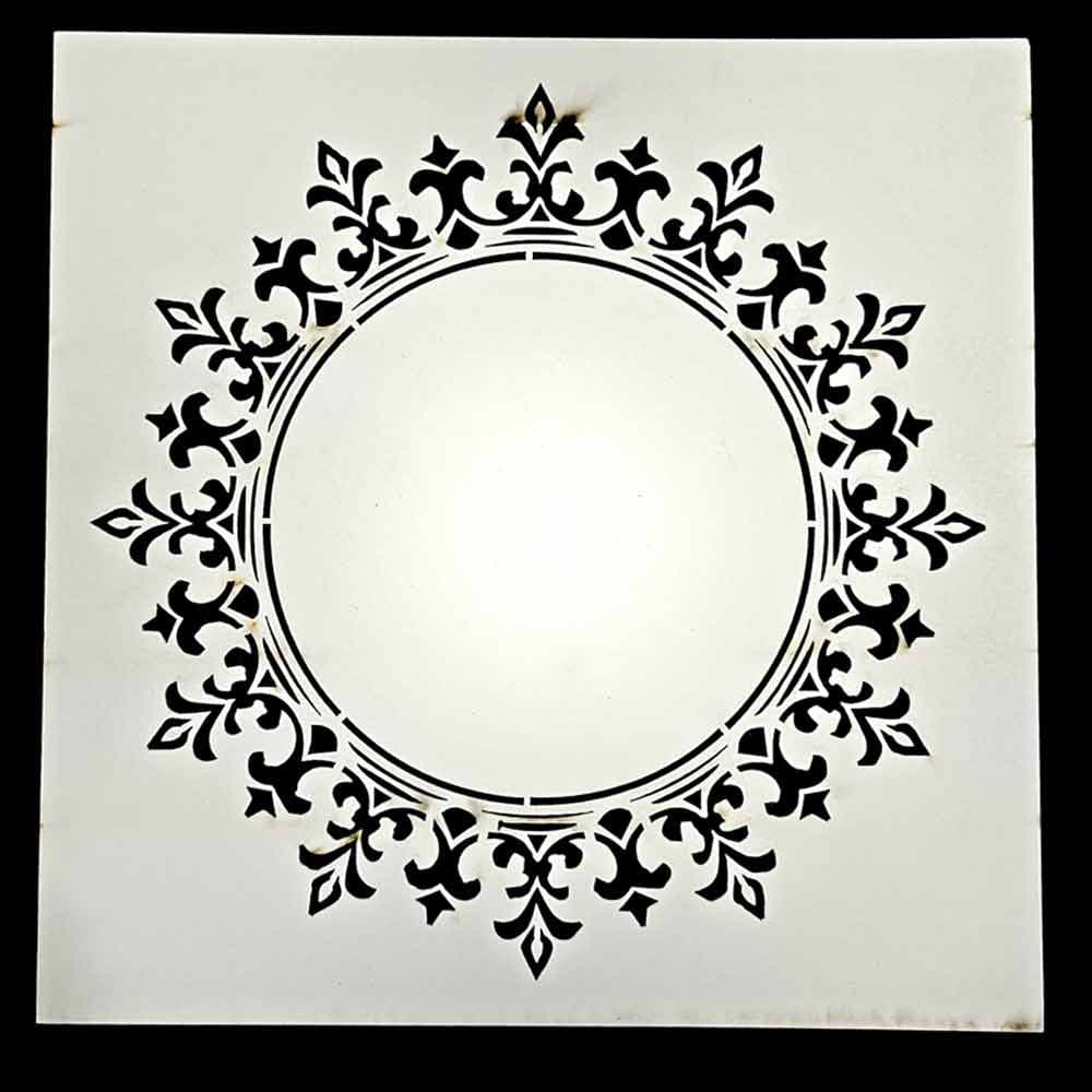 Stencil Code 3 (8x8 inch)
