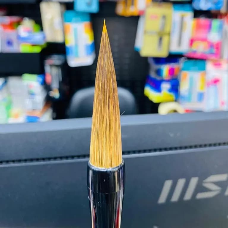 Sheep hair chines bambo brush [16 number ]	