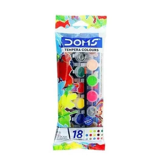Doms Tempera Paint 18pc