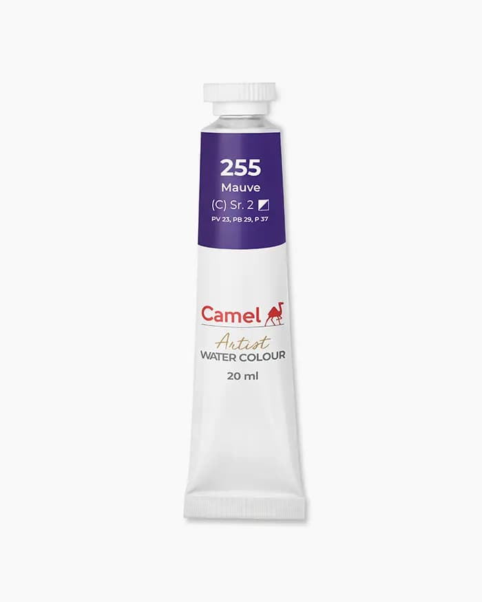 Camel Artist Water Colours Individual tube of Mauve sr 2 in 20 ml