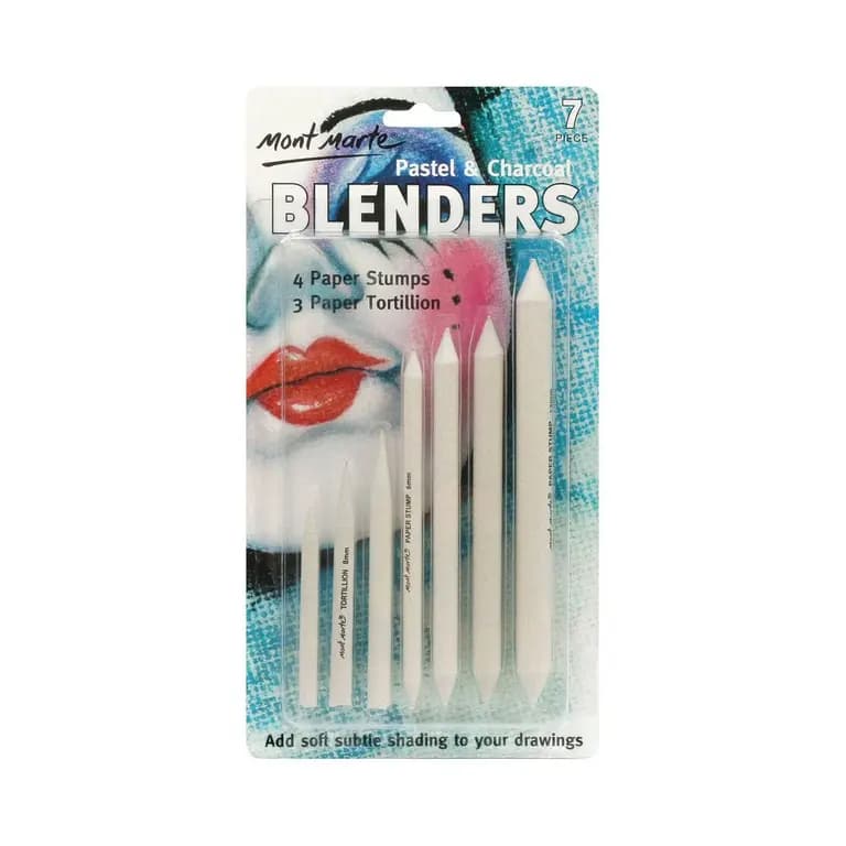 Mont Marte Pastel & Charcoal Blenders 7pce