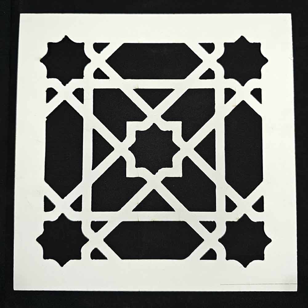 Stencil Code 10 (8x8 inch)