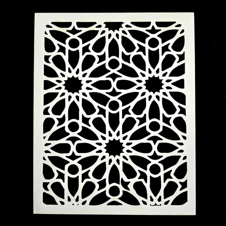 Stencil Code 21 (8x10 inch)