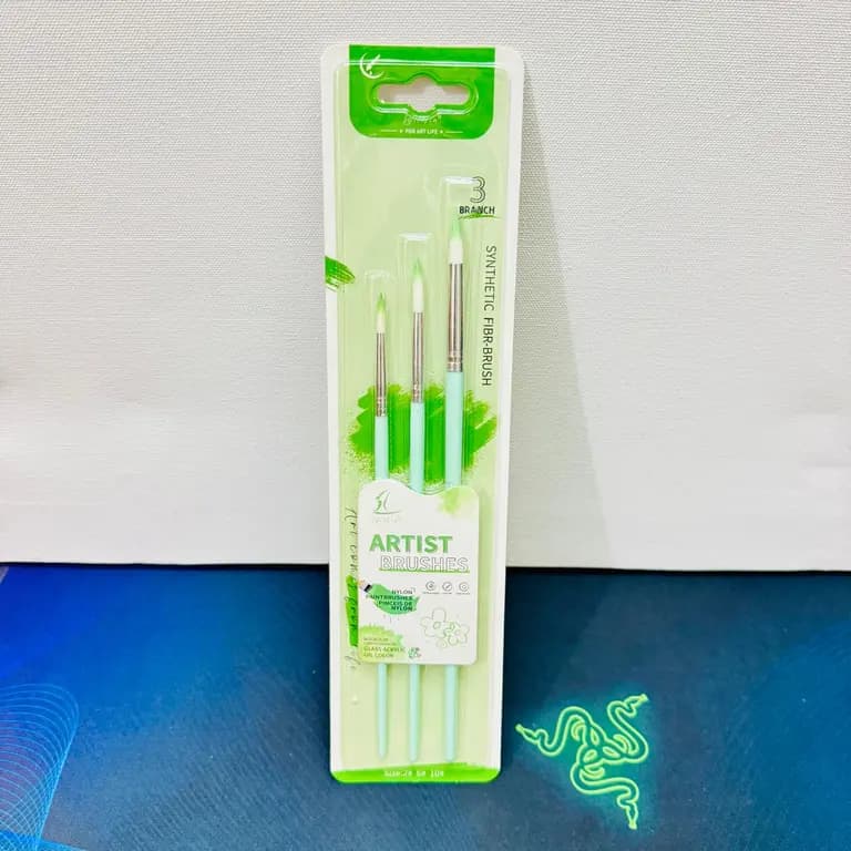 Yixin Artist Round Brush Set 3pc H-8E
