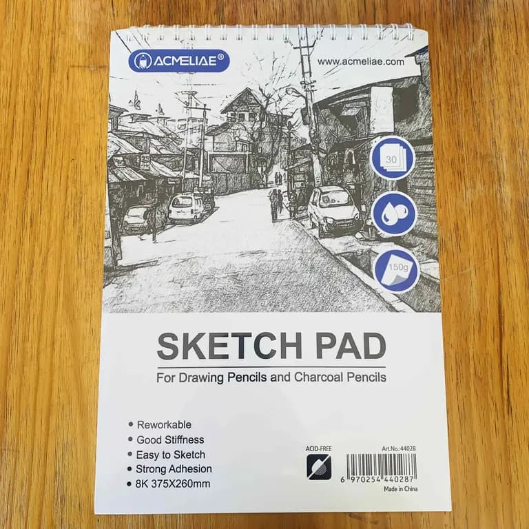Acmeliae sketch pad 10x14inc 