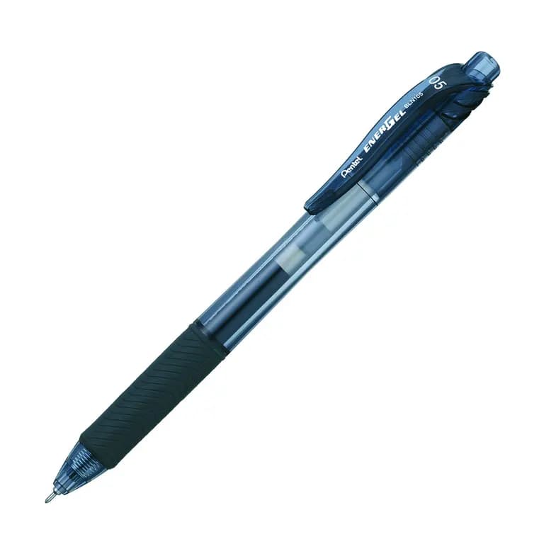Pentel Energel Gell Pen Black Ink (0.5mm) - 1 Pcs - BLN105-AX