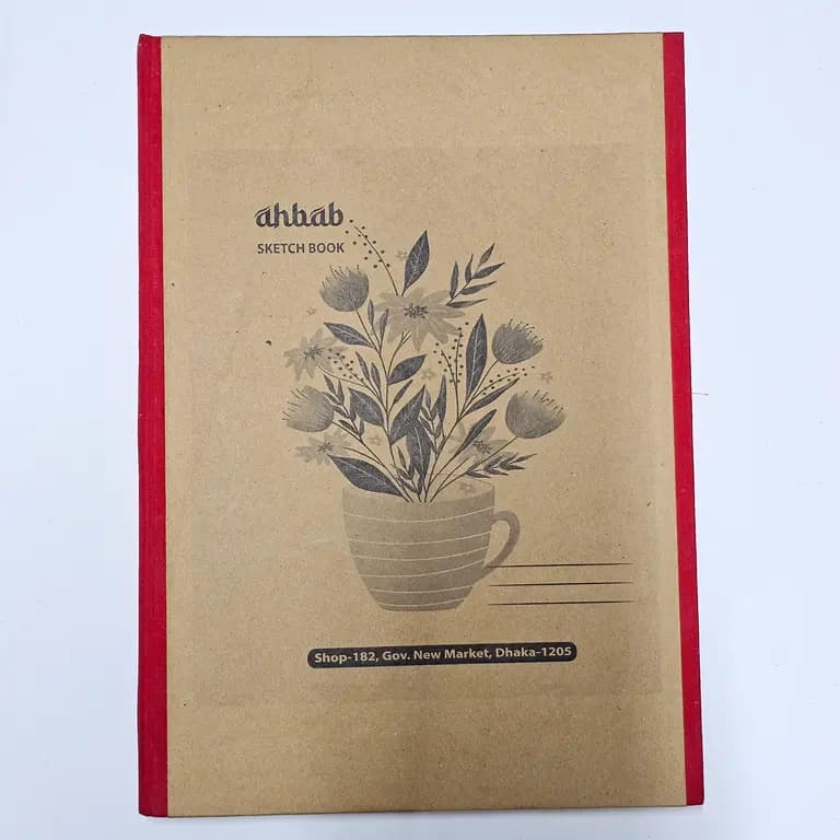 Ahbab ACADEMY SKETCHBOOK 110 GSM A3 [SIZE 11X15INC] 40 sheets