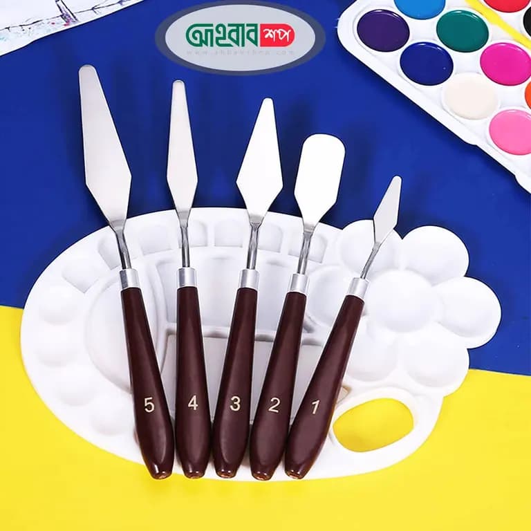 Keep Smiling Palette Knife Set 5pc 