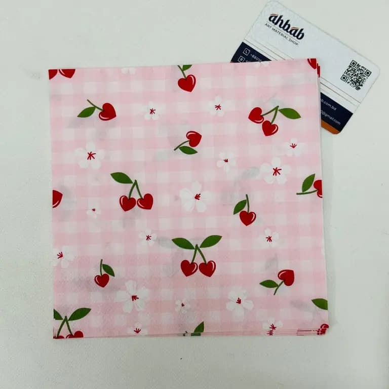 Deco Paper, Color Printed Napkins Dp: 198