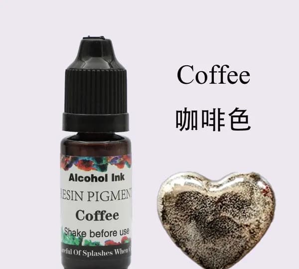Alcohol ink resin pigment 10ML [ COFFE ]