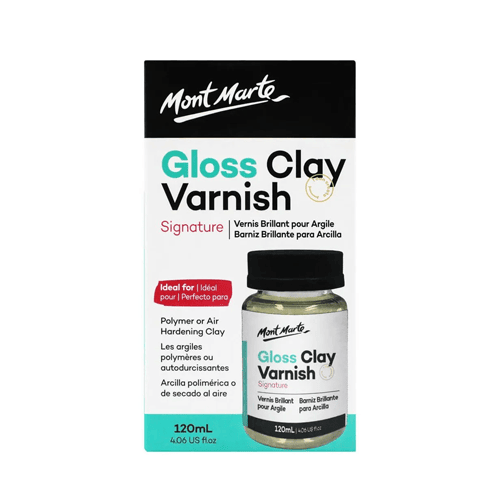 Mont Marte Gloss Clay Varnish  120ml