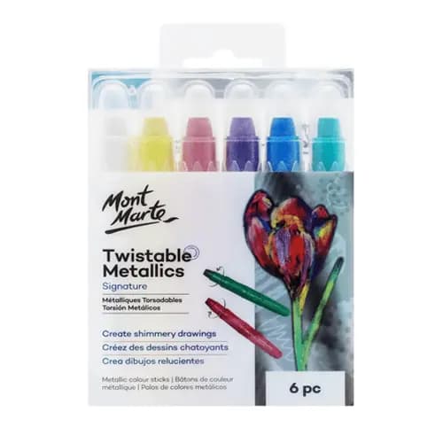 Mont Marte Twistable Metallics 6pc
