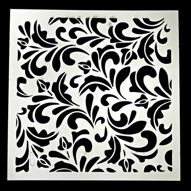 Stencil Code 4 (8x8 inch)