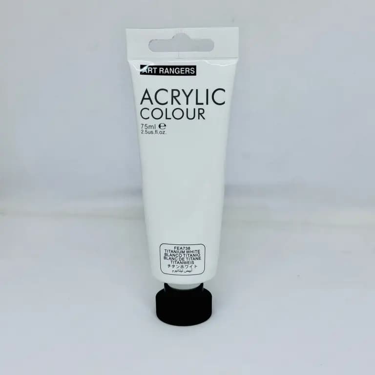 Art Rangers Acrylic Colour 75ml Titanium White