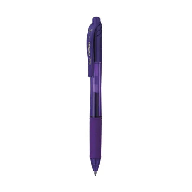 Pentel Energel Gel Pen Violet Ink (0.7mm) - 1 Pcs - BL107-VX