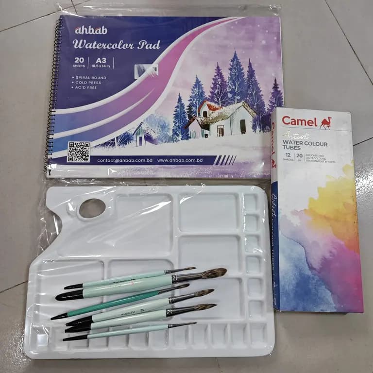 Watercolour Combo Big For Akituki Of Farhina