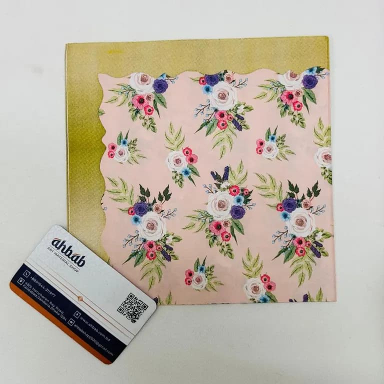 Deco Paper, Color Printed Napkins Dp: 186