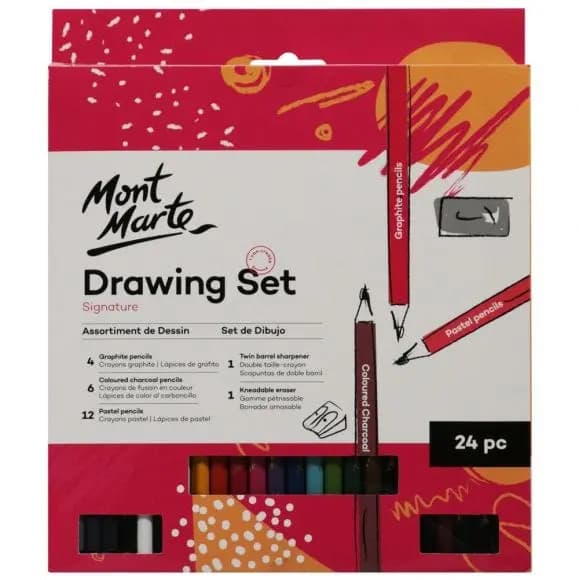 Mont Marte Drawing Set 24pce