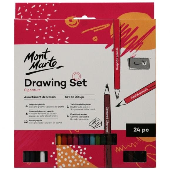 Mont Marte Drawing Set 24pce