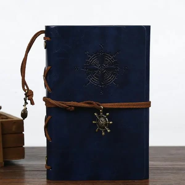 Travelers Vintage Notebook Diary A7 (Multicolour)