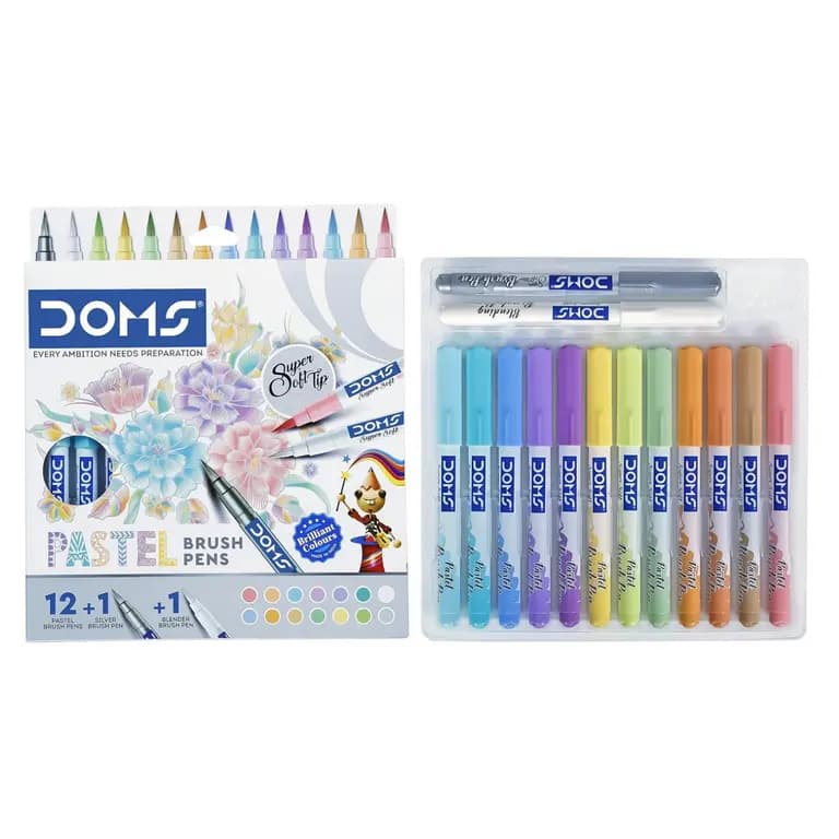 Doms Pastel Brush Pen Set 