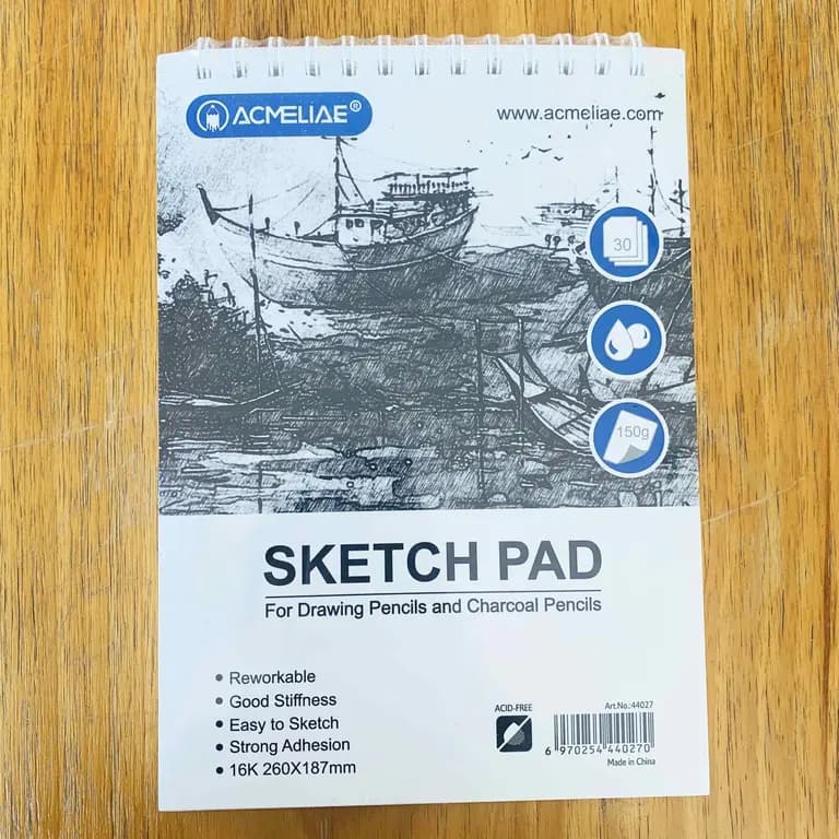 Acmeliae sketch pad 7.6x10inc 
