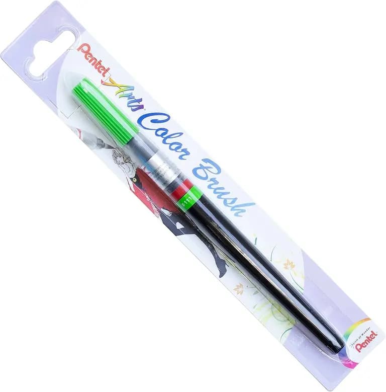 Pentel Colour Brush, Various, Green