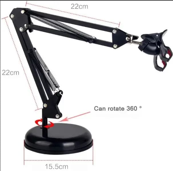 Universal Multifunctional Bracket of Desktop Video Frame Vocal Stents with Phone Bracket
