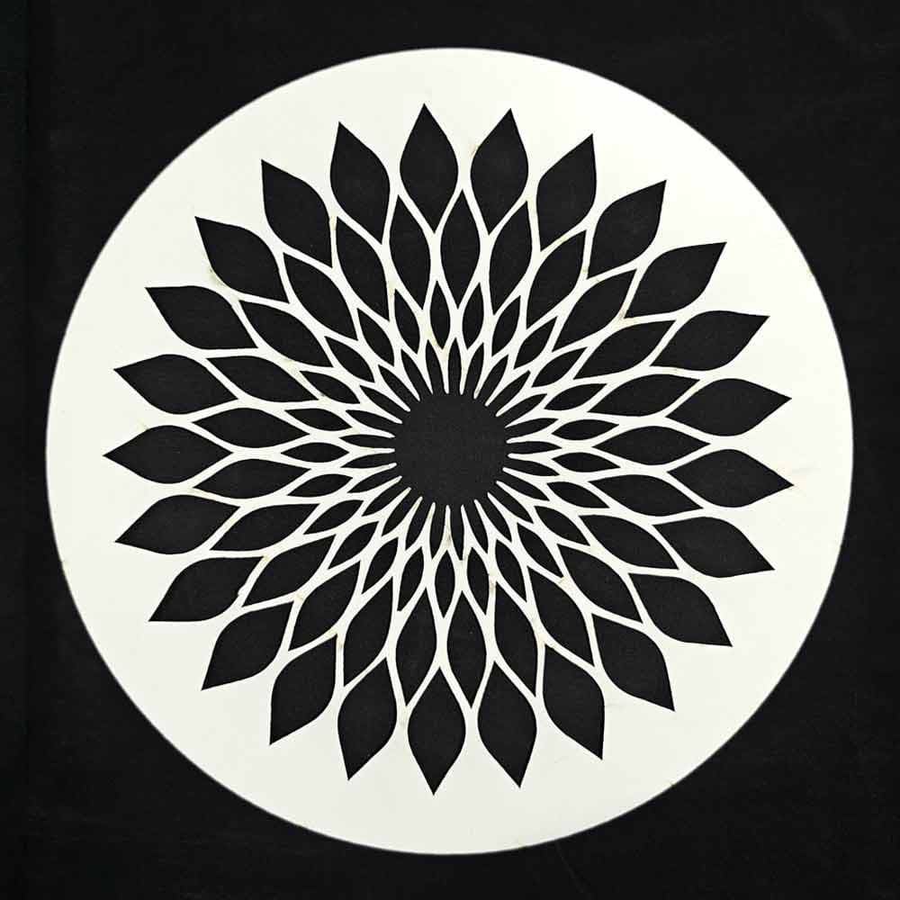 Stencil Code 9 (8x8 inch)
