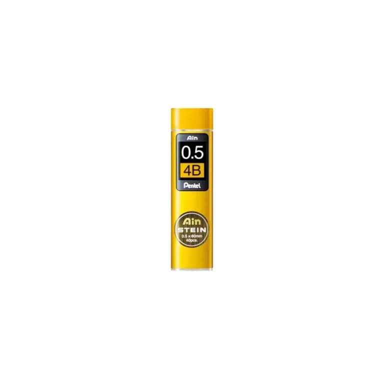 Pentel Mechanical Pencil Leads 0.5 4B