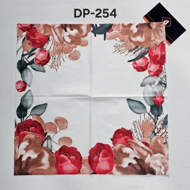 Deco Paper, Color Printed Napkins Dp: 254