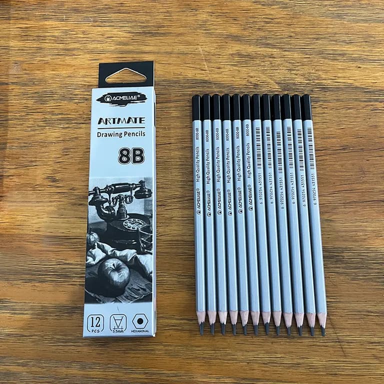 Acmelia drawing pencil 8B 1pes