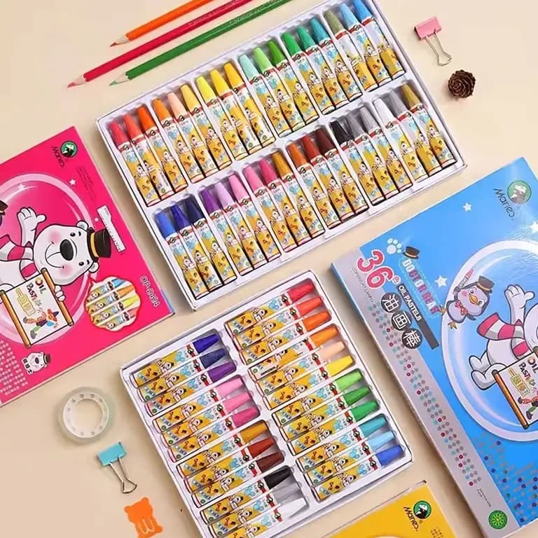 Maries Oil Pastel 12 Colors/18 Colors/24 Colors/36 Colors