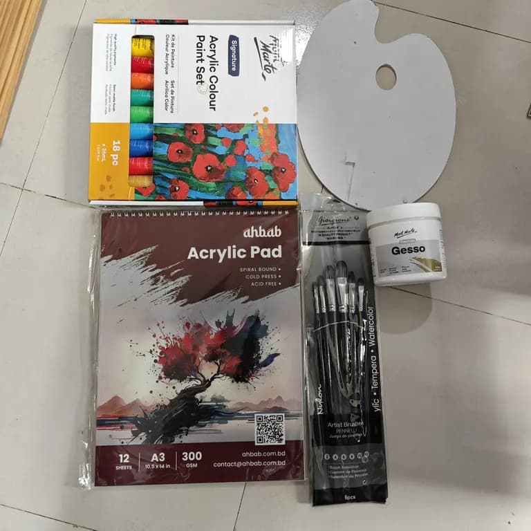 Acrylic Combo For Akituki Of Farhina