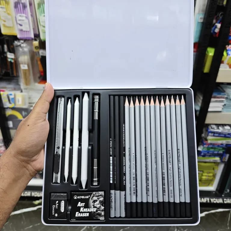 Acmeliae Premium Sketching And Drawing Art Set 22pc 