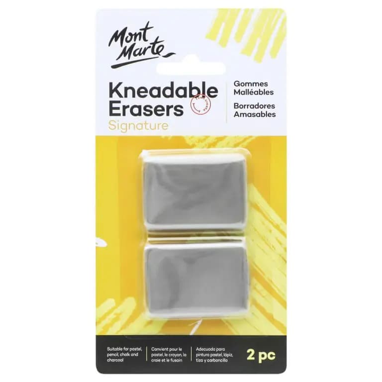 Mont Marte Kneadable Erasers 2pc