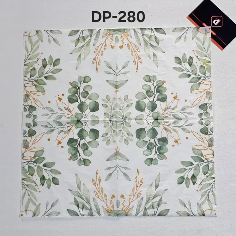 Deco Paper, Color Printed Napkins Dp: 280