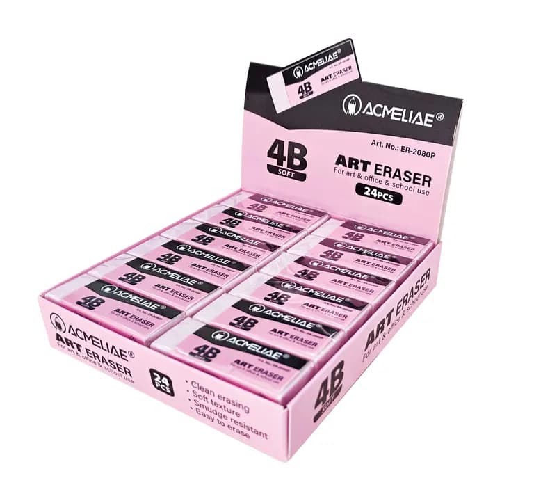 Acmeliae 4B Soft ERASER 1pes