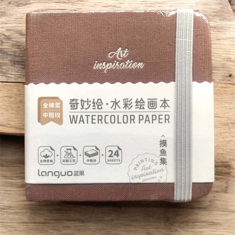 Longuo Watercolor Pad 80x80mm 300gsm LG-24644