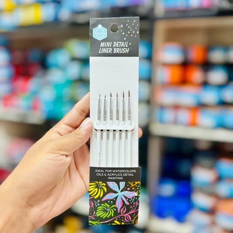 Keep Smiling Mini Detail Liner (0.00.000) 6pc set A595-6M
