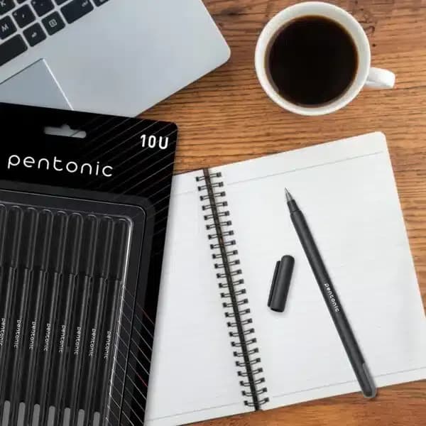 Pentonic Ball Pen ( Black )