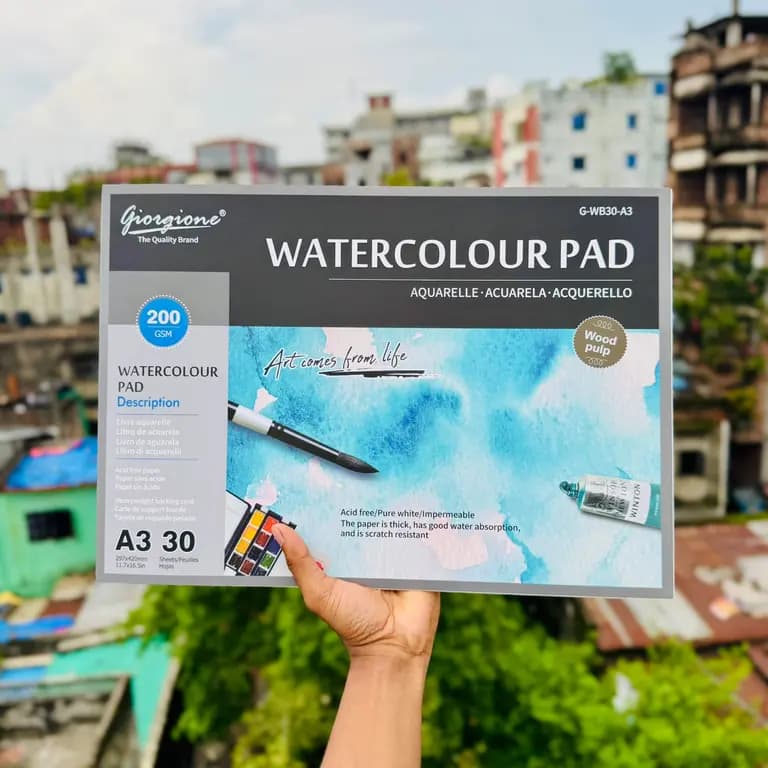 Giorgione Watercolour Pad 200GSM G-WB30-A3