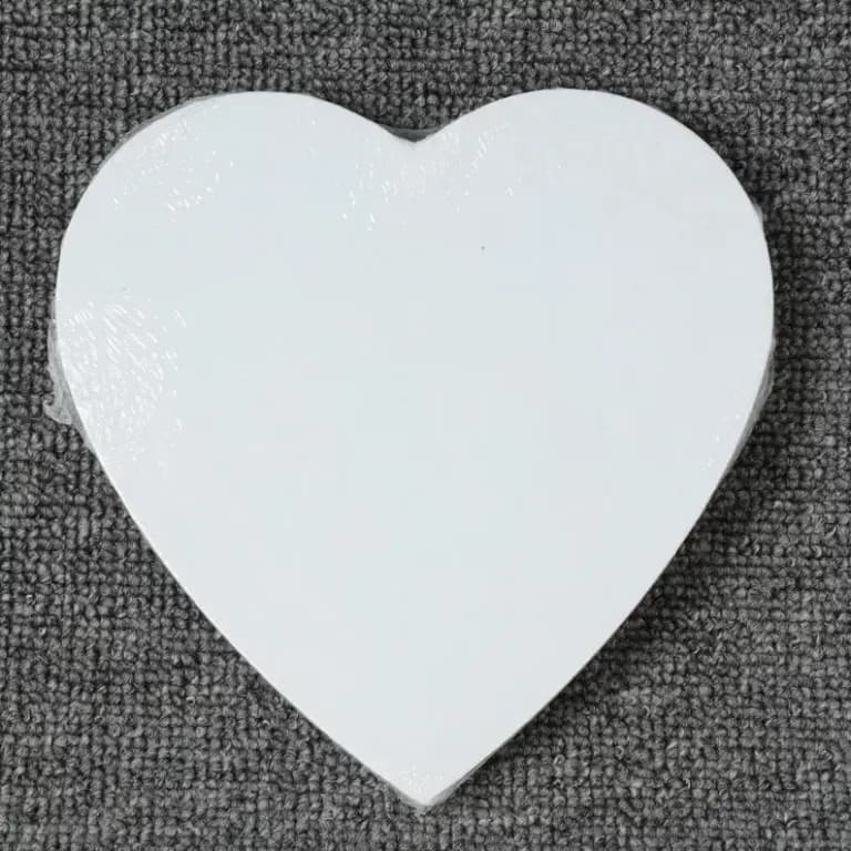 Heart Canvas 6 inch