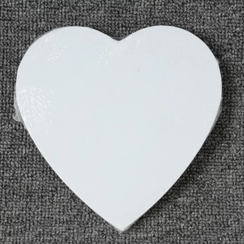 Heart Canvas 6 inch