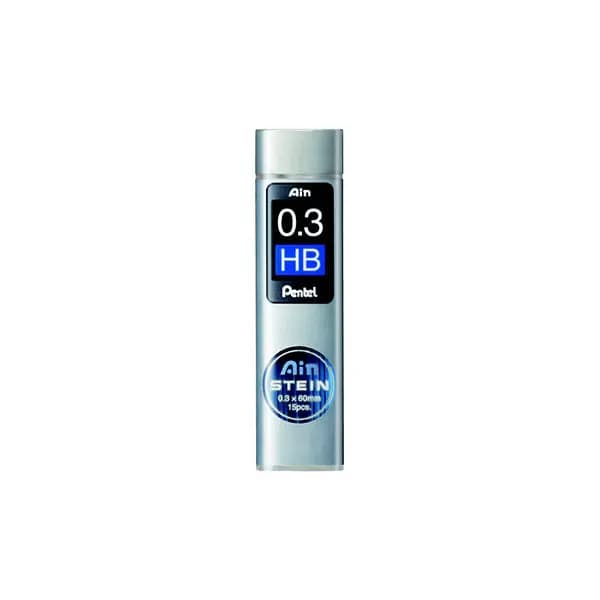Pentel Mechanical Pencil Leads 0.3 Hb 