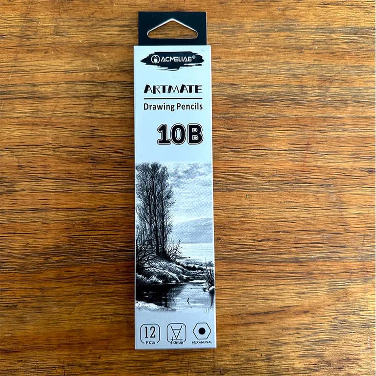 Acmelia drawing pencil 10B 1pes